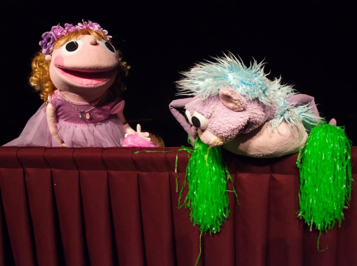 Hanička a Murko bábková dvojica